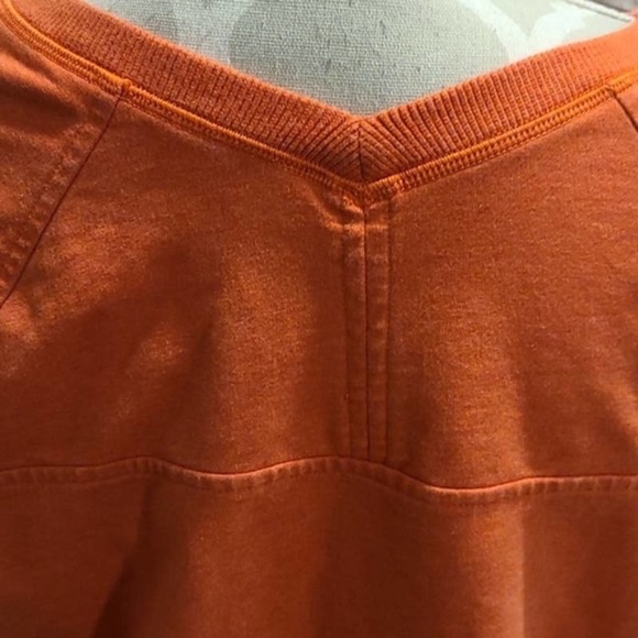 Lululemon crew neck short sleeve sweatshirt - scene top size 6 - Picture 4 of 5